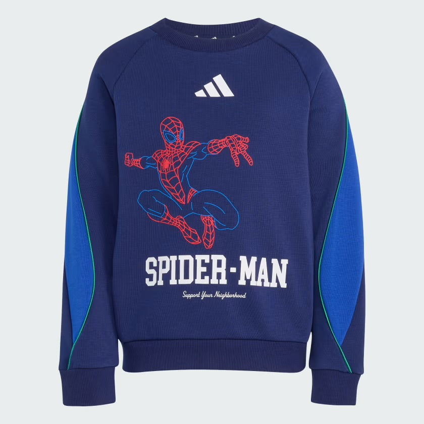 Adidas conjunto Spider-Man azul detalle - ADI-CON-03
