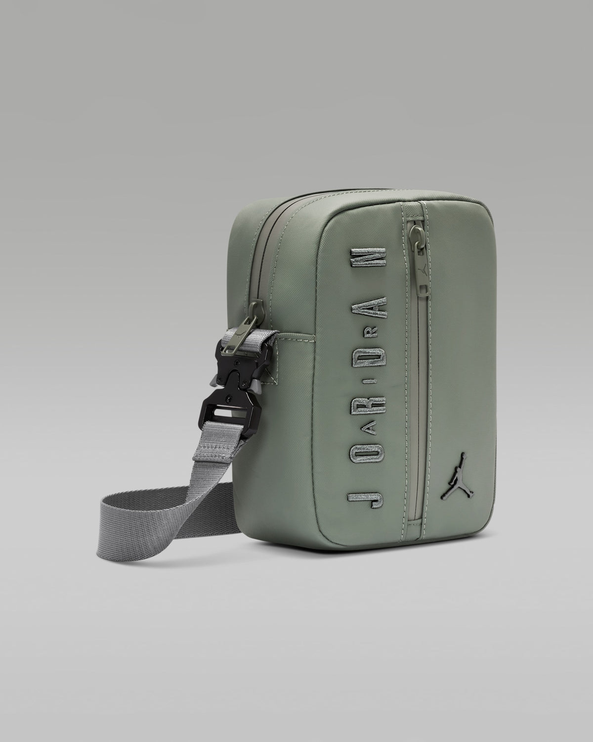 Jordan bolso crossbody gris y verde - JOR-01