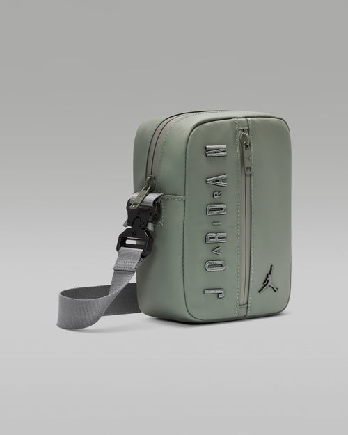 Jordan bolso crossbody gris y verde - JOR-01