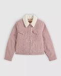 Levi's chaqueta rosada con cuello sherpa - LEV-10