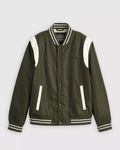 Levi's chaqueta varsity verde con blanco - LEV-13