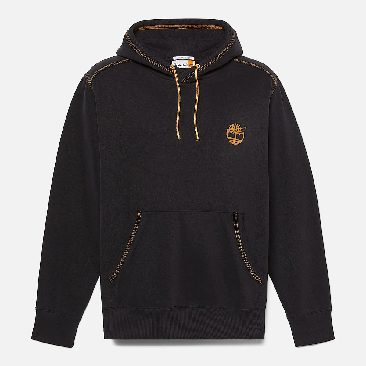 Timberland buzo negro con detalles camel - TIM-02