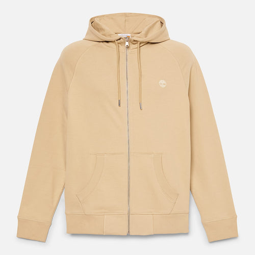 Timberland buzo beige con capota y cremallera - TIM-04