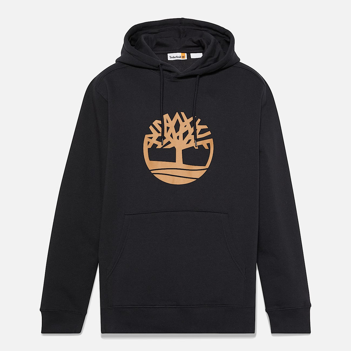 Timberland buzo negro con logo grande camel - TIM-07